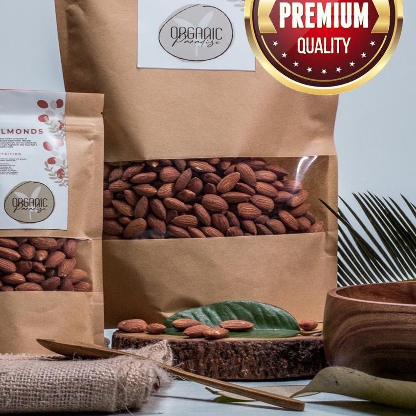 

Terbaru[HJ]-Roasted Almond 1 KG / Kacang Almond Panggang 1KG FRESH ROAST Premium Quality