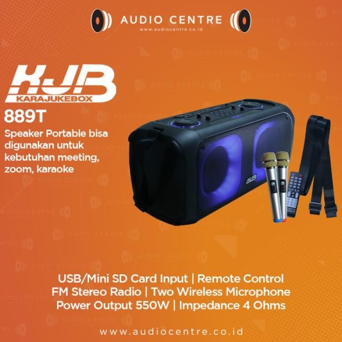 KJB 899T 899 T Professional bluetooth speaker karaoke not jbl