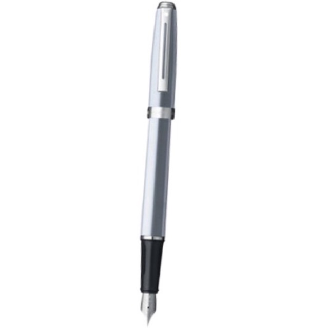 

Sheaffer® Prelude Straight Line Chased Satin Chrome Trim Fountain Pen