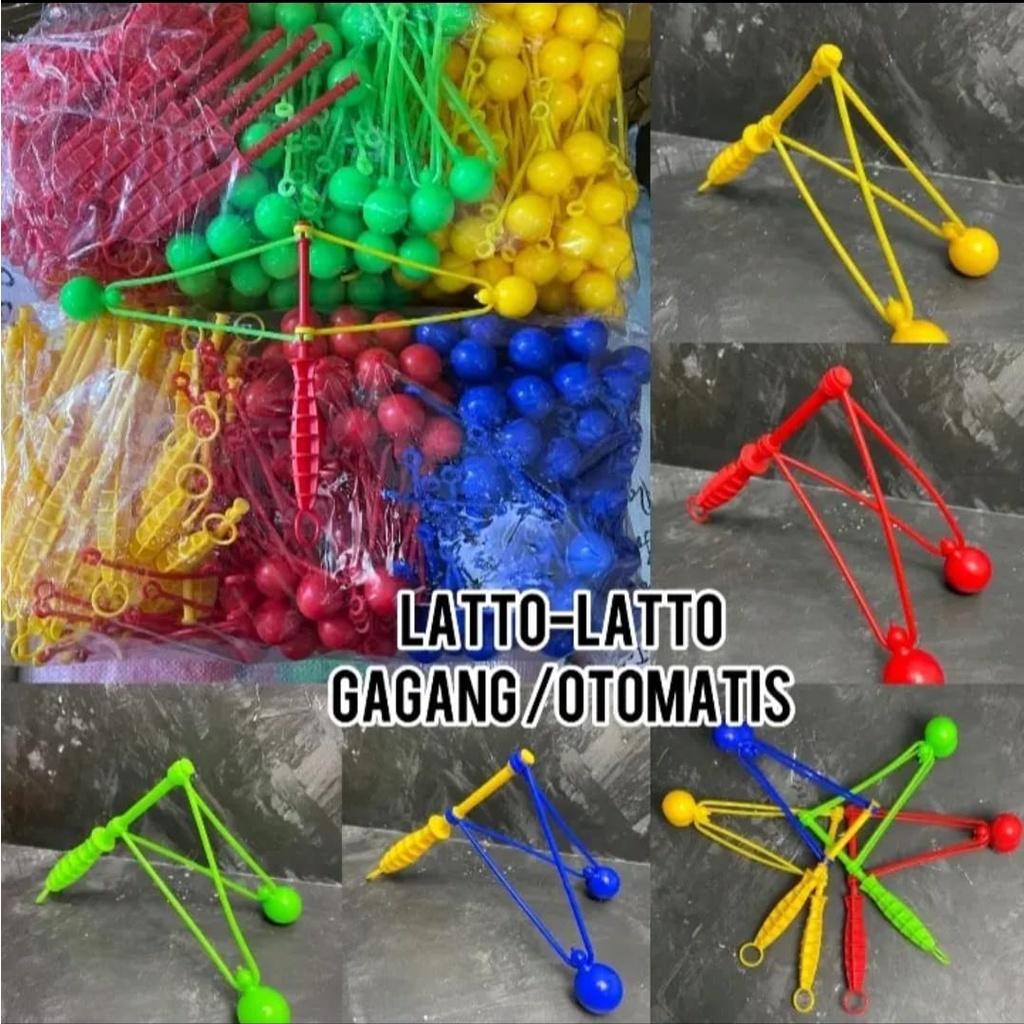 Paket Latto Latto matic Super Murah 1 Karung = 300pcs/pasang lato lato gagang jadul anti gagal