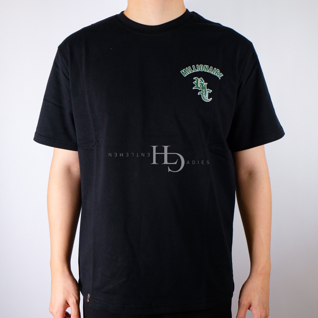 RIC Millionaire Style Font Tee Black 100% Original
