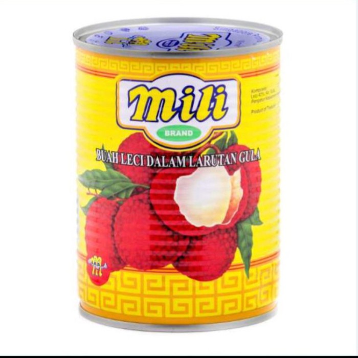 

Mili lychee 565gr can