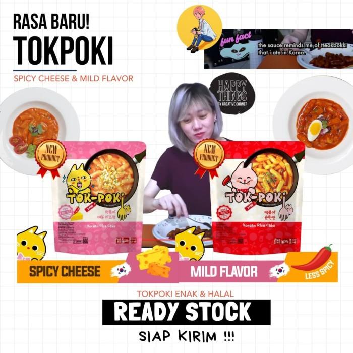 

K-Bunsik Tokpoki/Tteokbokki/Tok-Poki Instan Halal Mui (Mixed 3 Varian) 093