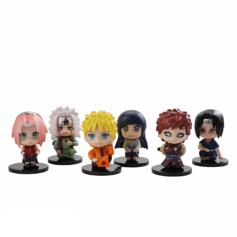 ACTION FIGURE NARUTO SHIPPUDEN 1set isi 6 / naruto / figure / anime figure