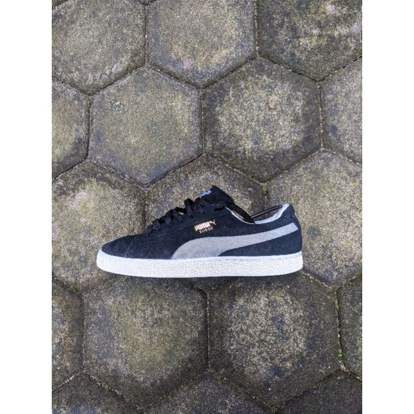 Puma Suede Black White Classic Size 44 | Second like new