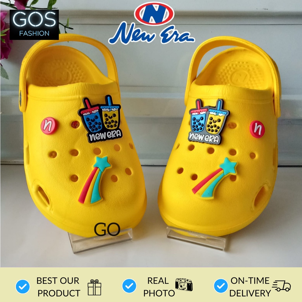 gof  NEW ERA TK E 2030 Pao Pao BOB4 26-30 sandal anak murah keren kekinian