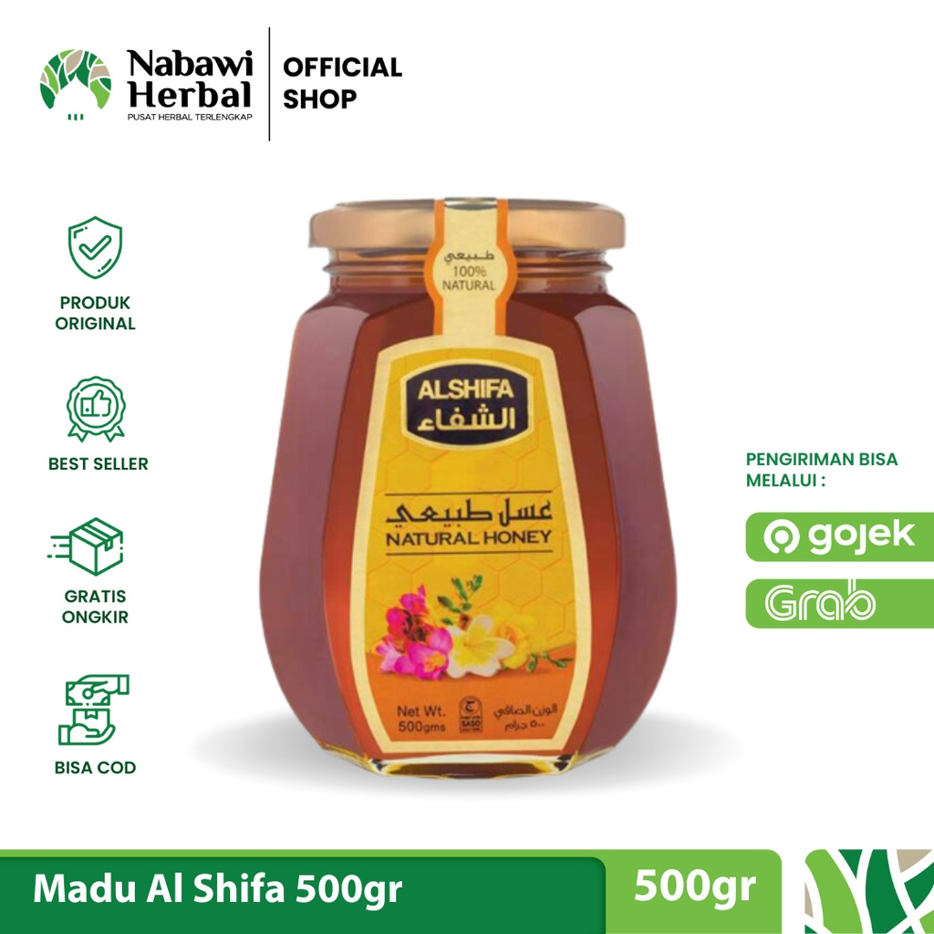 

ALSHIFA - Madu Al Shifa Natural Honey 500gr