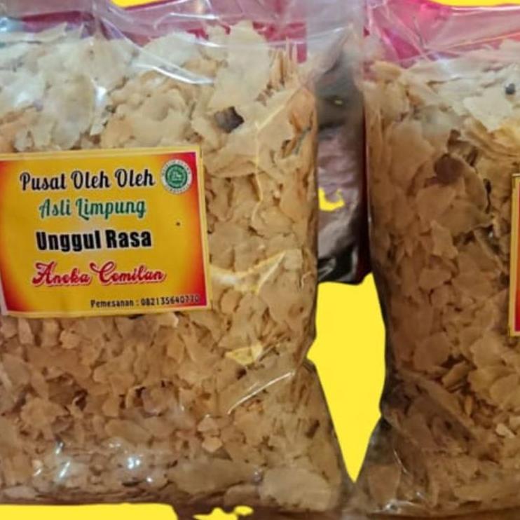

(♥C6369] EMPING MELINJO REMUKAN EMPING MENTAH REMUK 500 Gram