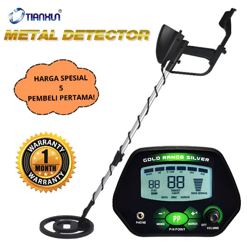 Alat Berburu Harta Karun / Alat Pencari Harta Karun Pendeteksi Harta Karun Logam Emas Perak Undergro