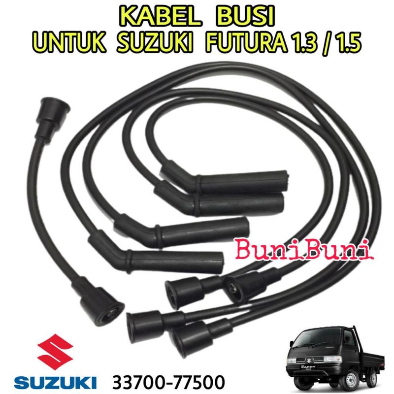 KABEL BUSI Untuk Mobil Suzuki FUTURA 1.3 / 1.5 Carburator - 1 SET