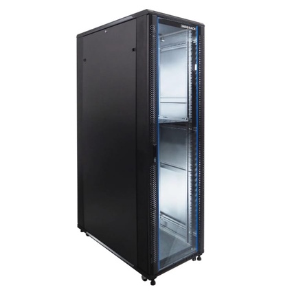 INDORACK IR11545G - Standing Close Rack 45U Glass Door IR11545G 45U