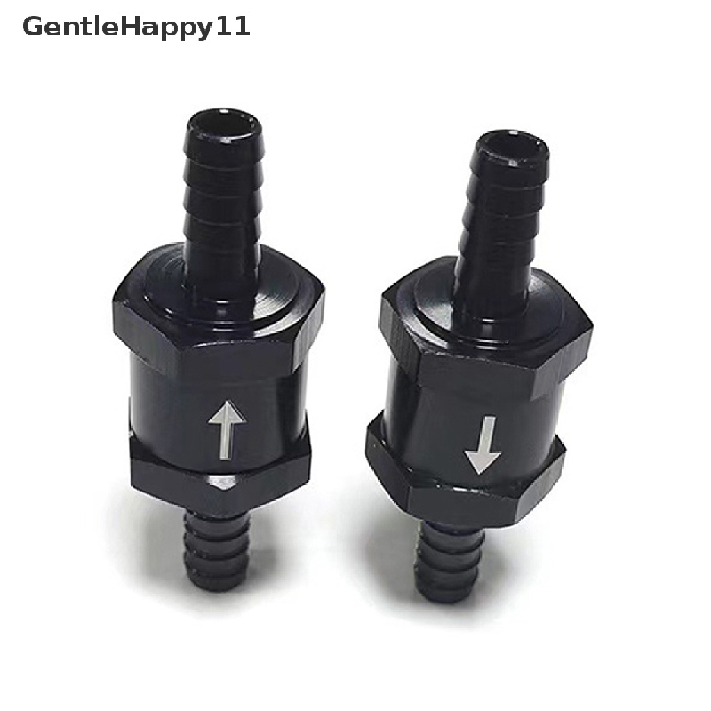 Gentlehappy6 /8 /10 /12mm Katup Paduan Aluminium Bahan Bakar Non Return Check Valve One Way Fit Carburator id