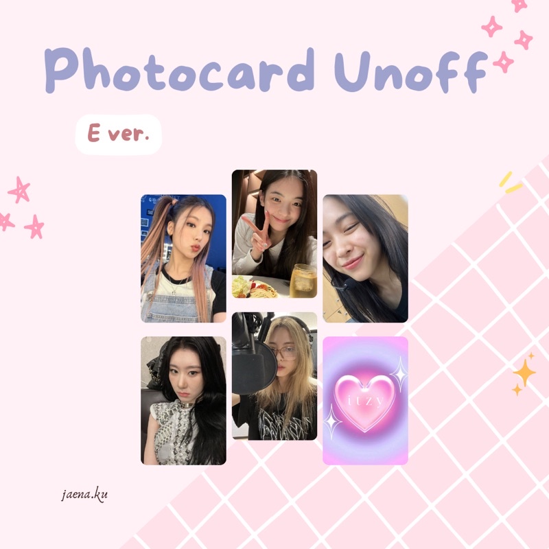 [ITZY] PHOTOCARD UNOFF #4 SELCA ITZY