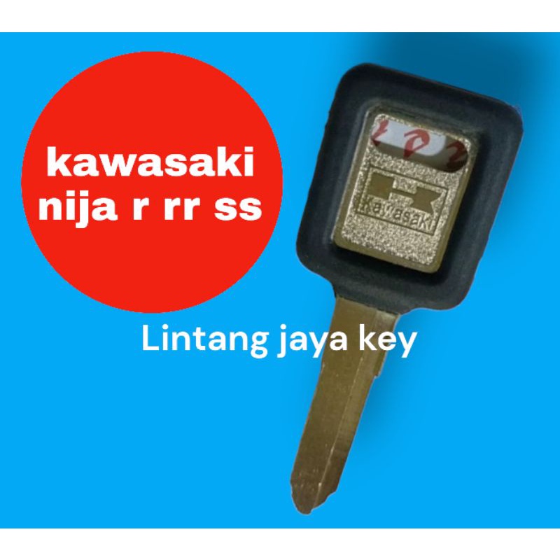 bahan duplikat kunci montor kawasaki ninja r rr ss jalur kiri