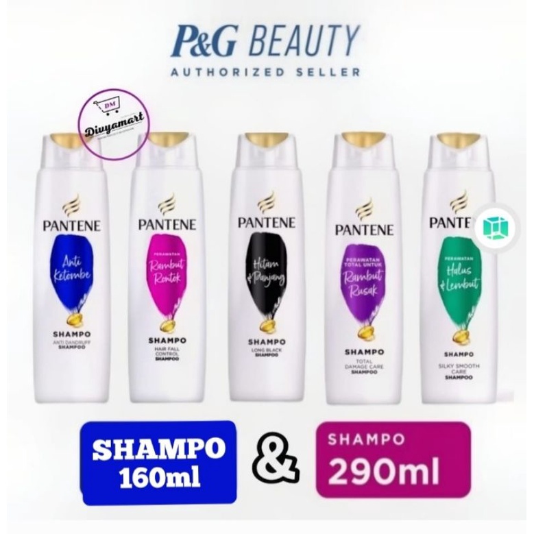 Jual Pantene Shampoo dan Conditioner Rambut Hijab 160ml dan 290ml