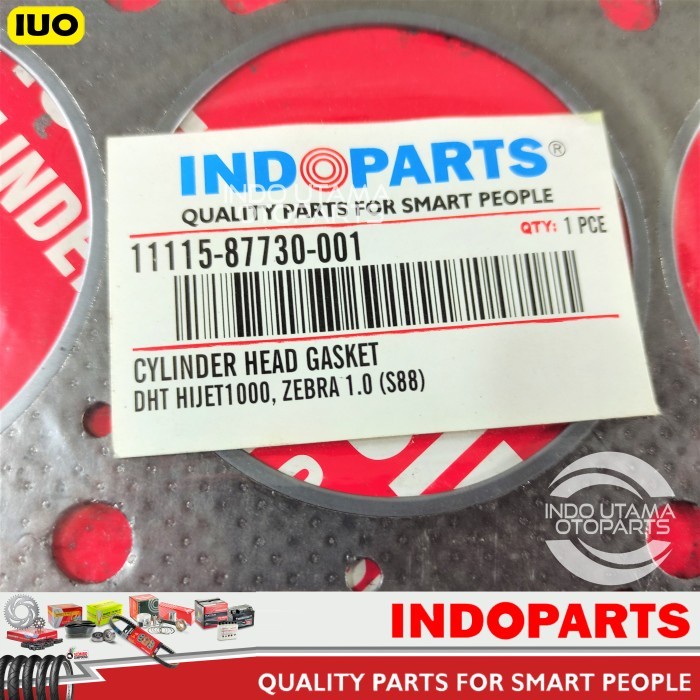 Packing Head Zebra S88 S75 Hijet 1000 Gasket Only INDOPARTS Graphite