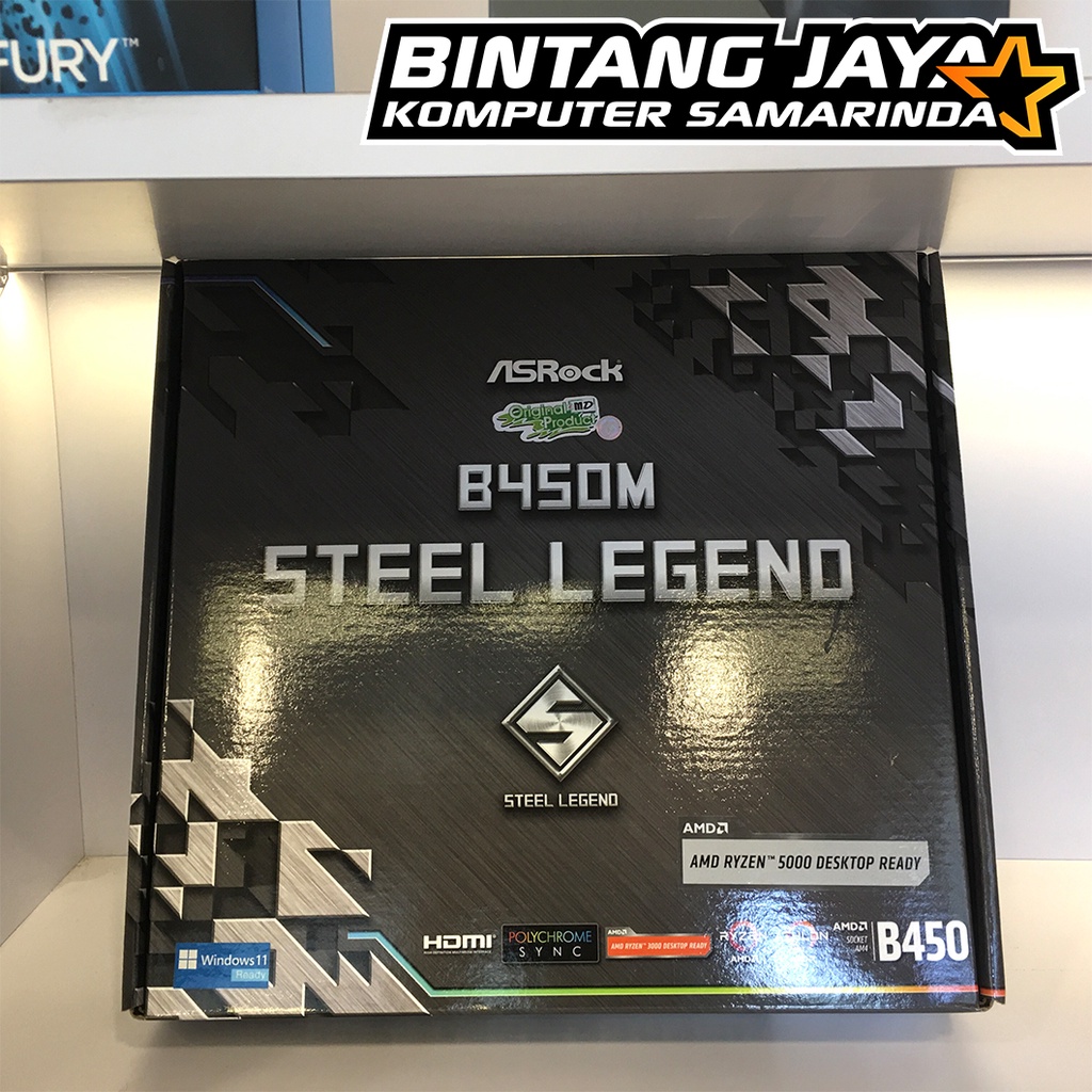 Motherboard Asrock B450M Steel Legend AM4 Socket AMD Ryzen