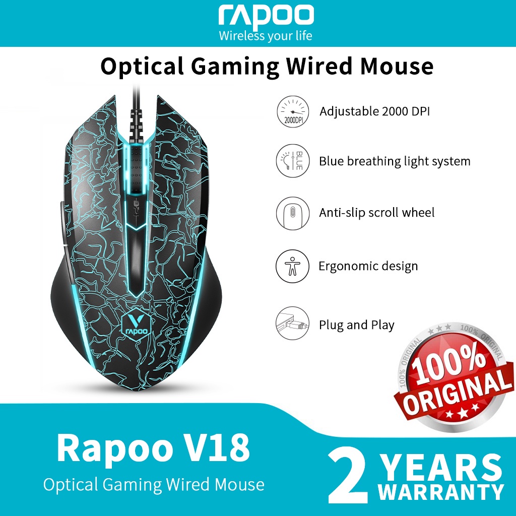 RAPOO GAMING VPRO V18