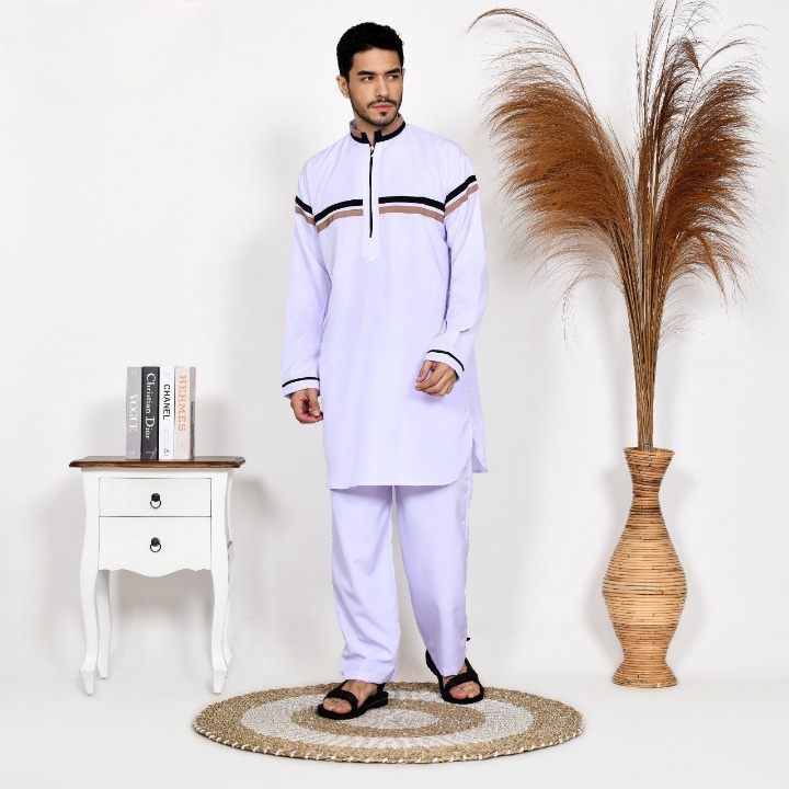 Setelan Al Zafeer Rafvero Baju Gamis Pria Terbaik Kualitas Premium