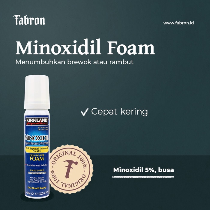 Minoxidil Foam Kirkland 5%