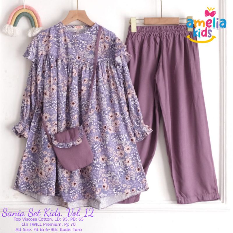 DRESS KIDS // SANIA SET ORI BY AMELIA (RESTOCK)