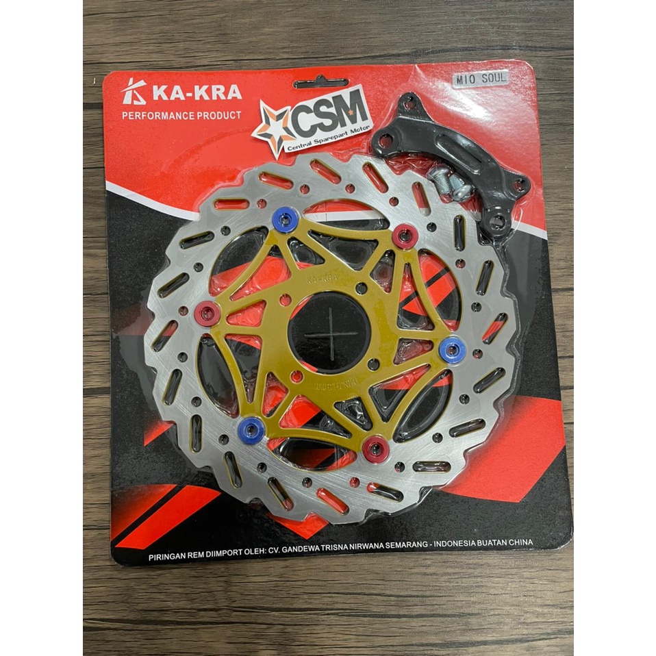 PIRINGAN CAKRAM DISC DEPAN VARIASI GERIGI/CAKRAM VARIASI GERIGI/PIRINGAN DEPAN MOTOR UNTUK BEAT-VARIO-KARISMA-JUPITER Z-MIO SOUL-MIO SMILE-MIO J-MIO M3-JUPITER MX-VEGA R-VIXION-SUPRA X