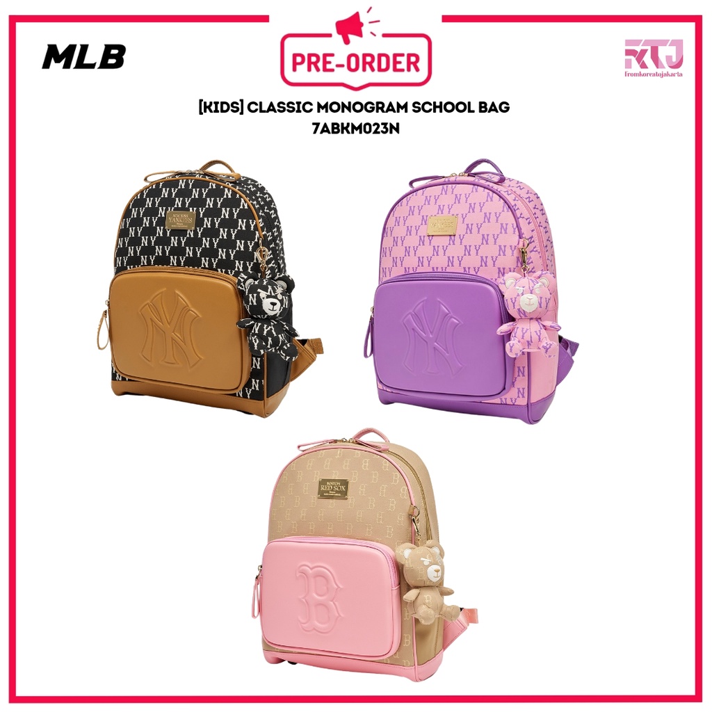 MLB [KIDS] CLASSIC MONOGRAM SCHOOL BAG 7ABKM023N