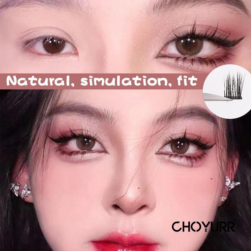 【COD】1 Pasang Bulu Mata Memadankan Bulu Mata Palsu 3D Bulu Mata Palsu Tebal Tanpa Lem  Korea Fake Eyelashes Bulu Mata Palsu Natural Untuk Kecantikan Kecantikan Set-CH