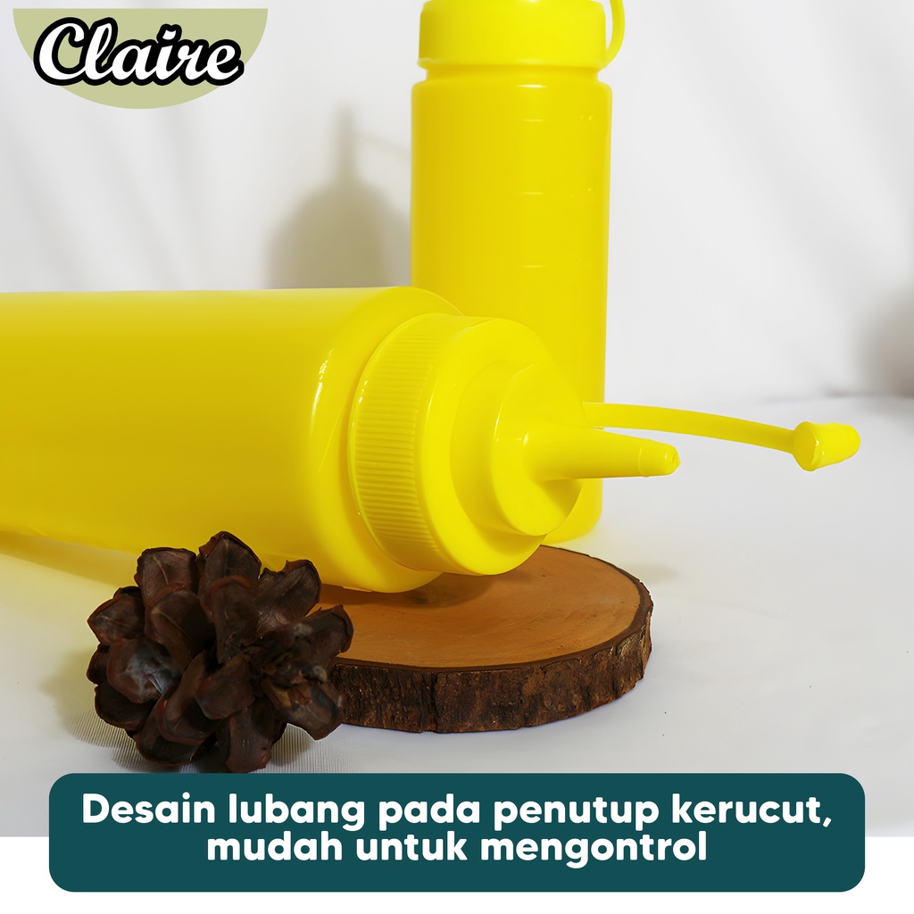 BOTOL SAOS ATAU KECAP / BOTOL PLASTIK SERBAGUNA / BOTOL UNTUK SAUCE TEBAL