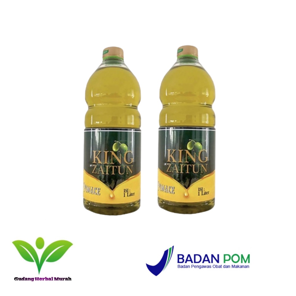

Minyak Zaitun Asli - MINYAK KING ZAITUN POMACE OLIVE OIL 1000mL BPOM
