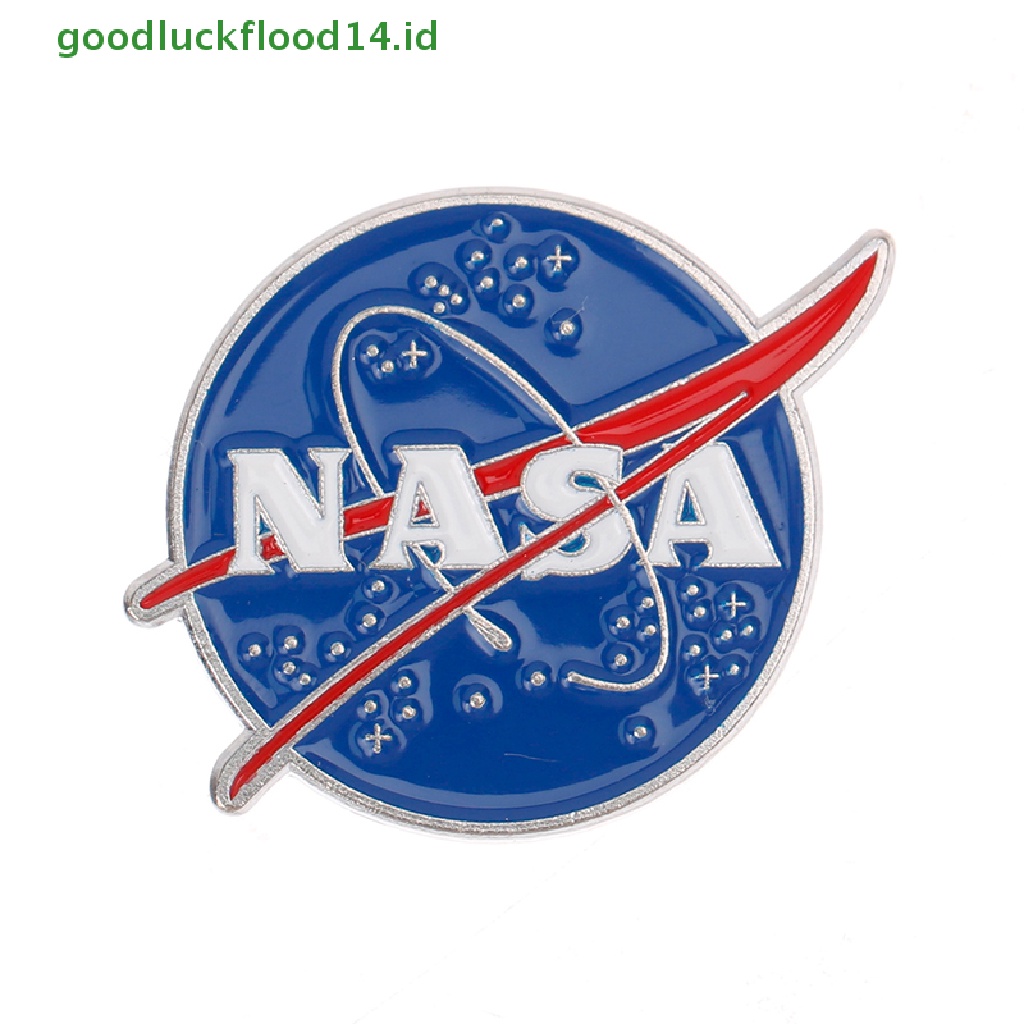 [GOOGFOUR] Nasa Badge NASA Alloy Bros Logo Lencana Astronot Ruang Pakaian Dekorasi [TOP]