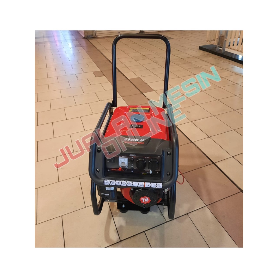 Genset Murah 2500 3000 watt Tiger TGR5000 Open Bensin