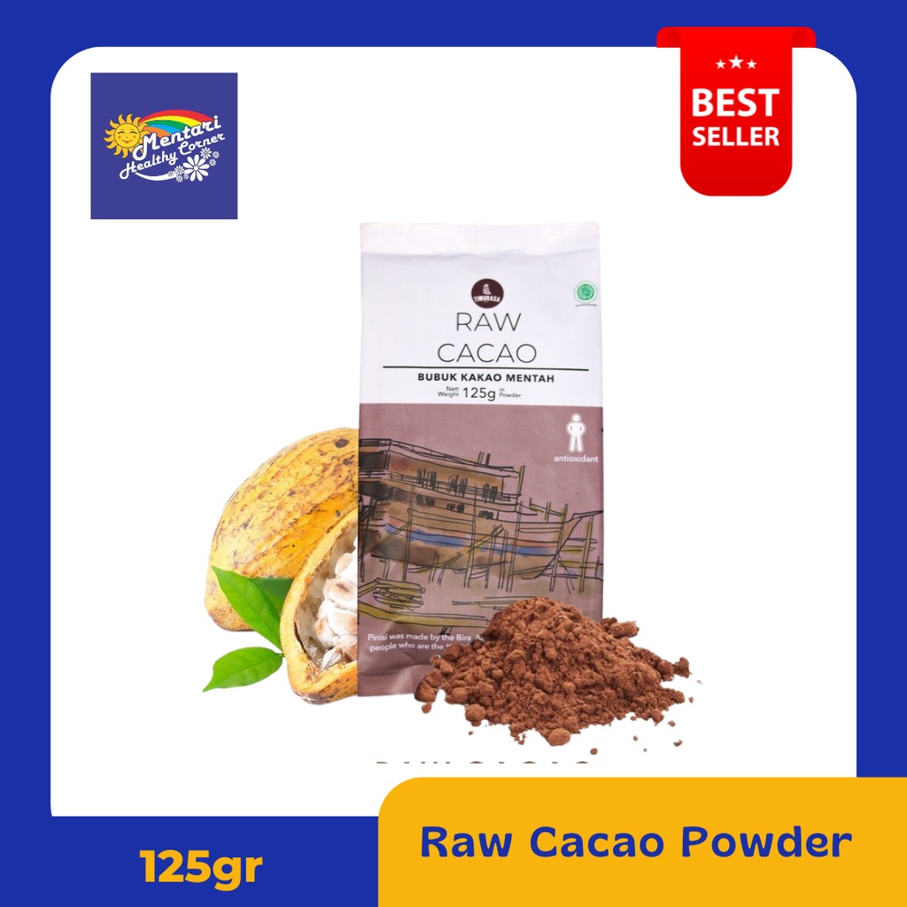 Timurasa Raw Cacao Powder 125gr / Bubuk Coklat Kakao 125gr