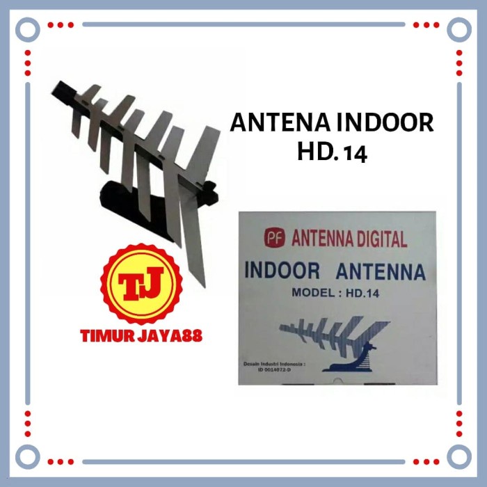 ✿ BISA COD✿ ANTENA TV INDOOR HD-14 HD 14 HD14 ANTENA TV DIGITAL ANTENA DALAM - HD 14
