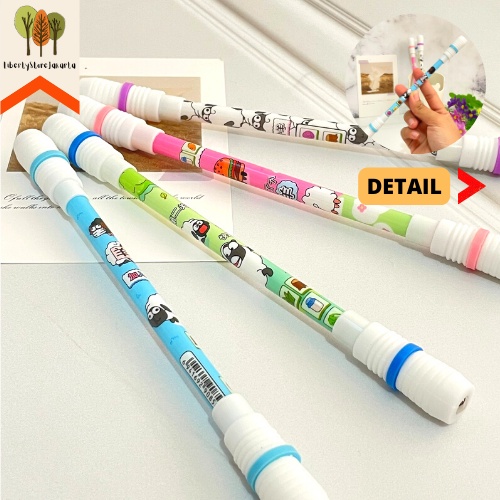 

Pulpen Gel Pen Magnet Putar Hewan Domba Animal Sheep Spinning Pen Gel Import Funny Fancy Stuff Best Gift Stationery For School Alat Tulis Kantor Sekolah Ready Grosir Kado Ulang Tahun READY COD