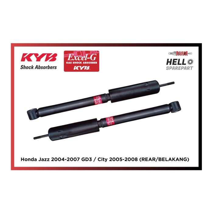 Shock Breaker Kayaba (KYB) Excel-G Honda Jazz/City Belakang