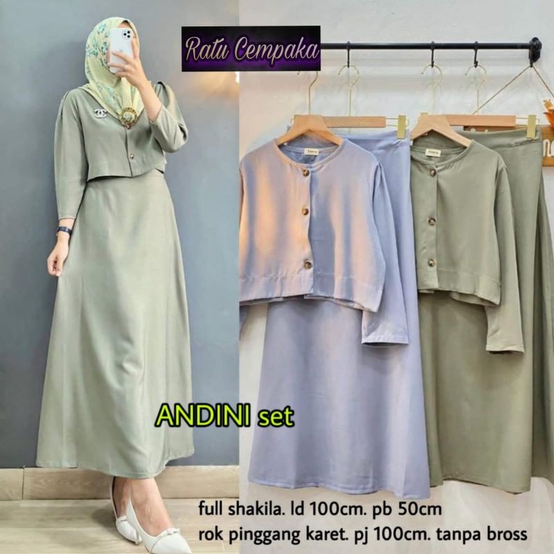 Andini set by Ratu Cempaka