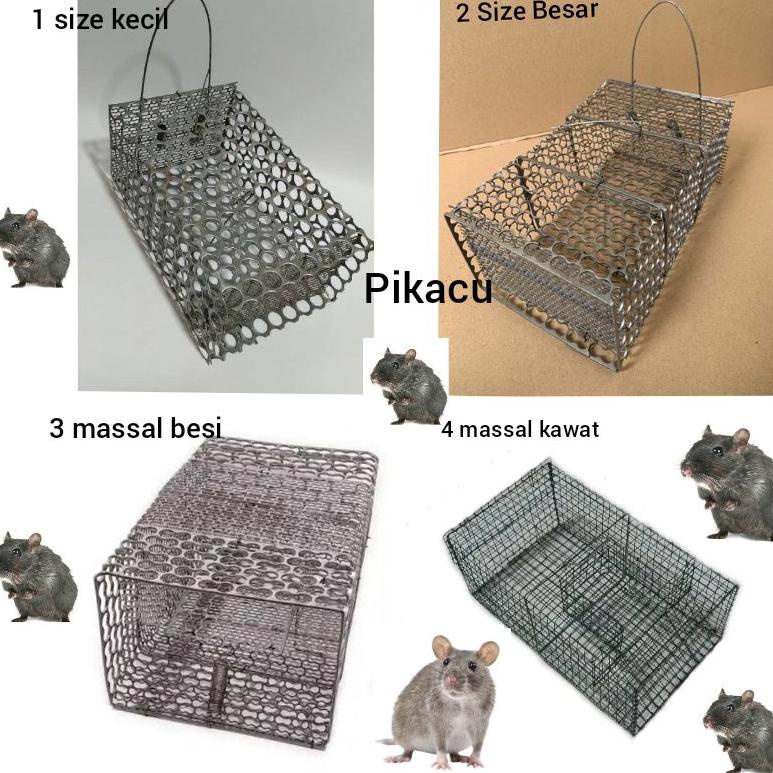 Murah Perangkap tikus besi / Jebakan tikus massal / perangkap musang 83