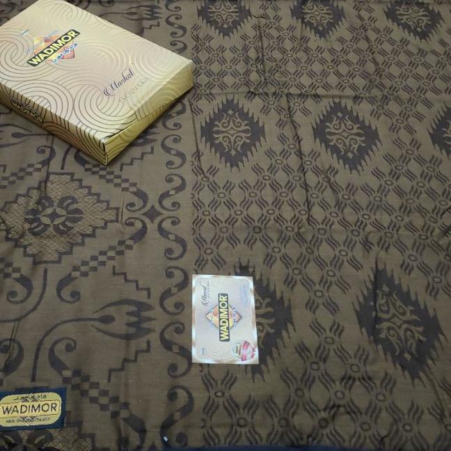 Terbaru | TD4 | Sarung Wadimor Jacquard Singgasana Mascot Antik