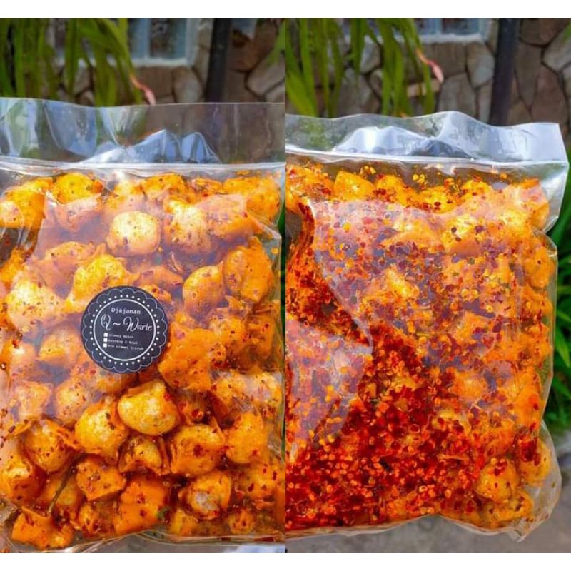 

siomay mini bojot bumbu cikruh daun jeruk