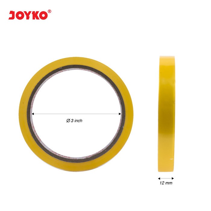 Isolasi Selotip Stationery Tape Joyko STT-31 12 mm / 1/2 Inch x 45 M