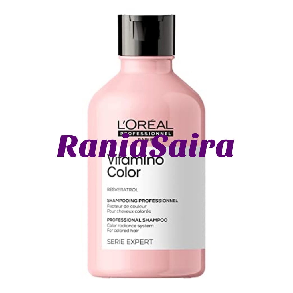 LOREAL Serie Expert Vitamino Color Shampoo 300ml / Sampo / Rambut Warna / Bleaching / Vitamin