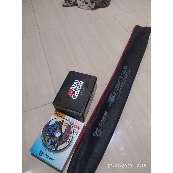 1set alat pancing BC (baitcastin
