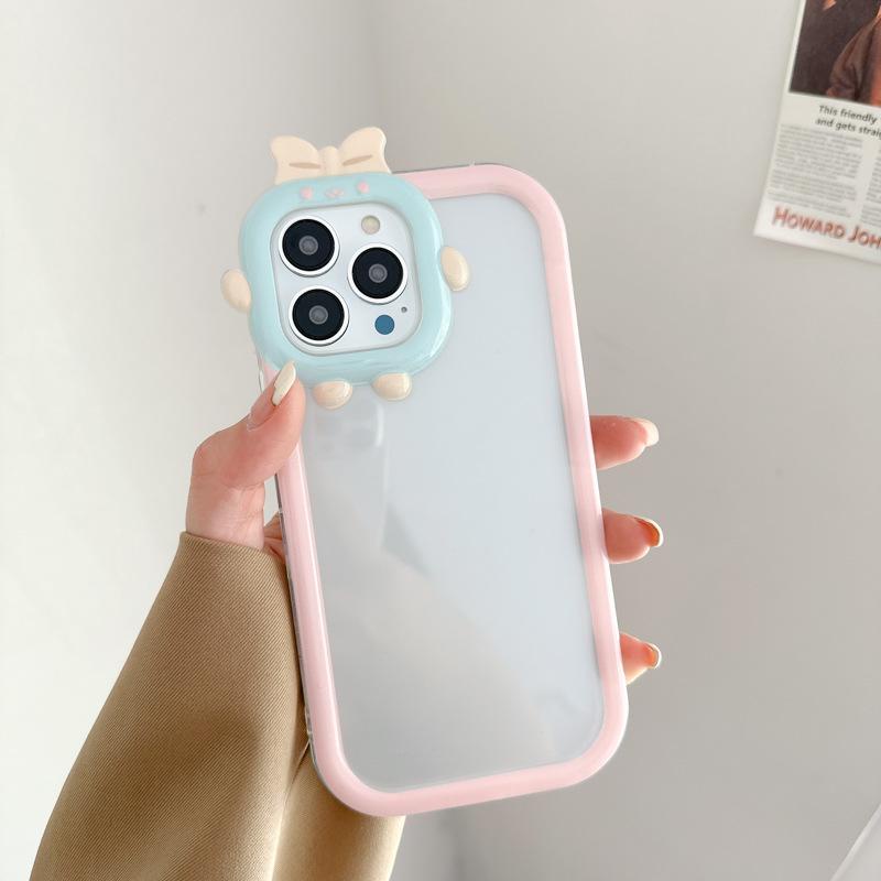 Casing RN Softcase pita ribbon for Iphone 6 6s X Xs Max 11 12 13 14 Pro Max 14+ 14 Plus