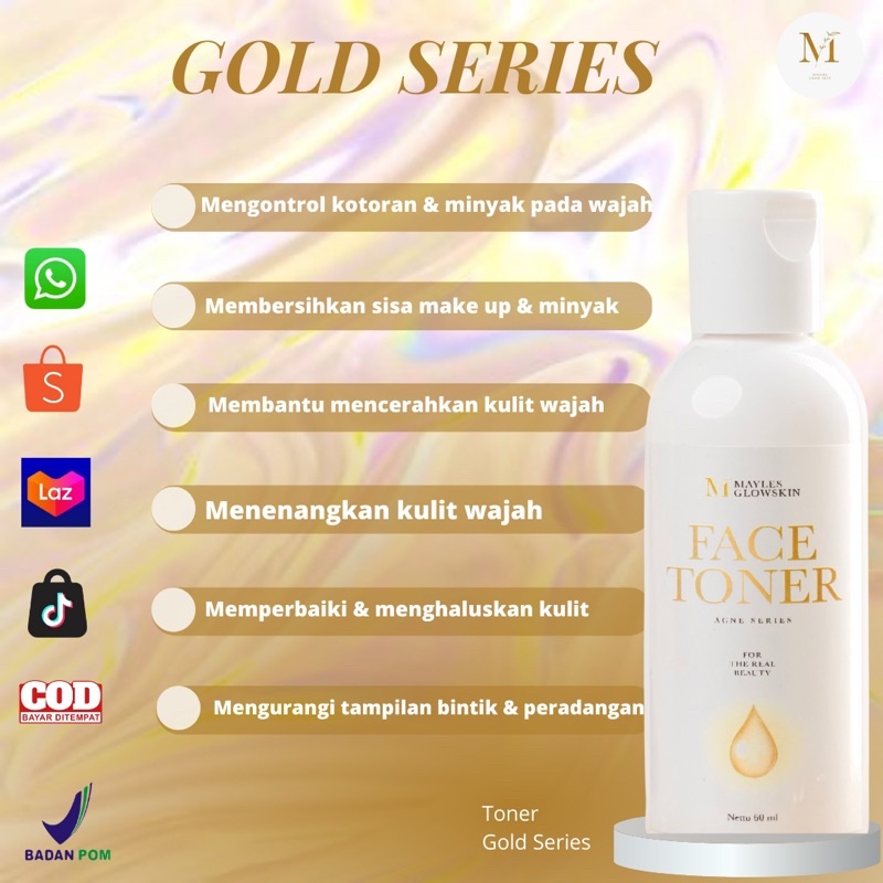TONER MAYLES GLOW SKIN BY MUTIARA AYU LESTARI