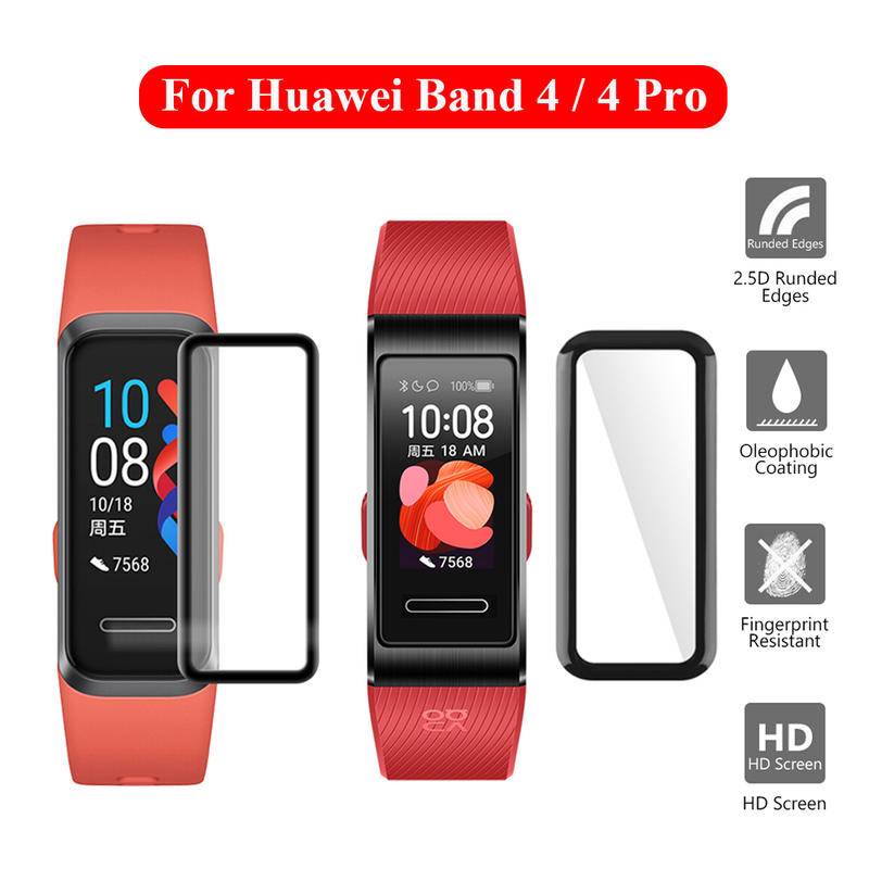 Soft Film Pelindung Untuk Huawei Band7 6 4 3 Pro 3D Tepi Melengkung Full Cover Pelindung Layar Untuk Huawei Band7 Band 6Pro 4Pro 3Pro HD Clear