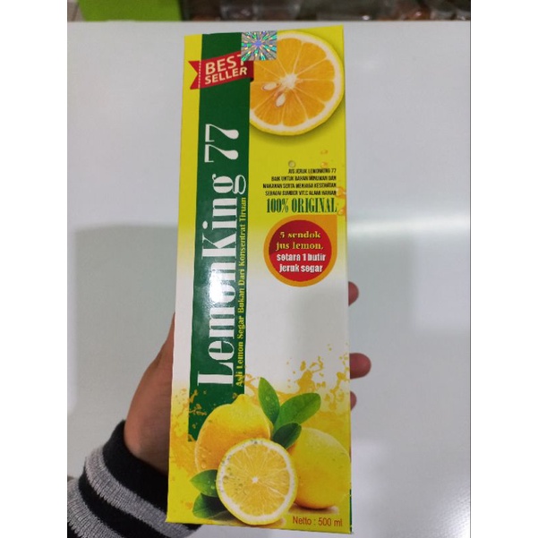 

Jus Sari Buah Lemon Segar 100% Original