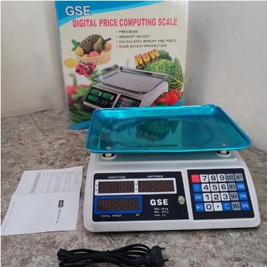 TIMBANGAN DIGITAL 40 KG GSE TIMBANGAN BUAH LAUNDRY