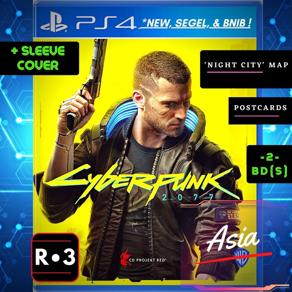 ⭐ - CYBERPUNK - 2077 ⭐ PS4 PS5 | kaset bd game ps4 ps5 ps 4 5 the last ghost god of us tsushima war 
