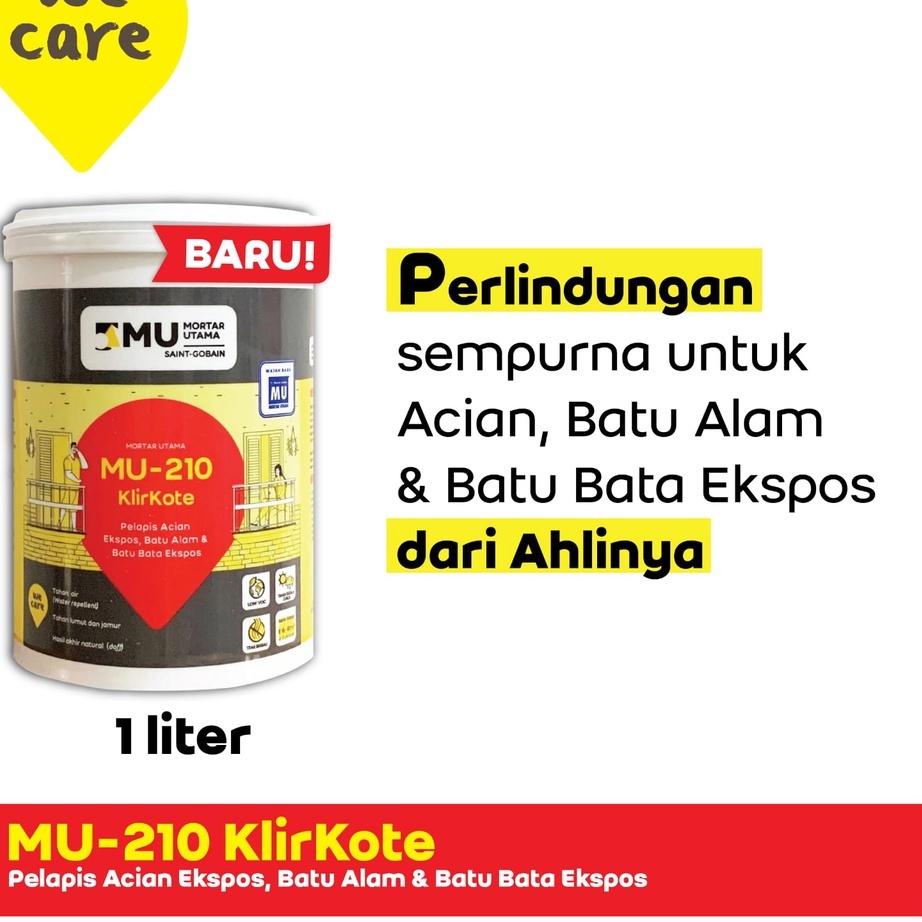 ☝ Mortar Utama er MU-210 Klirkote Pelapis Acian Ekspos ۞